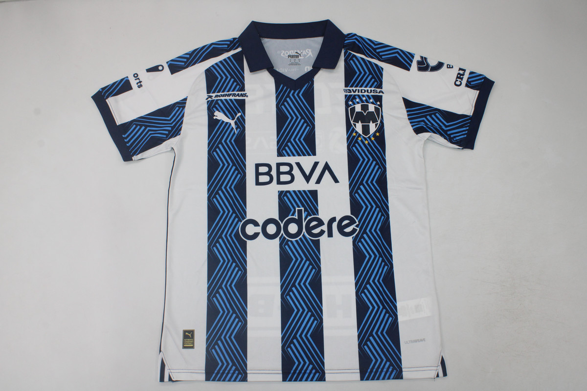 AAA Quality Monterrey 23/24 Special White/Dark Blue Soccer Jerse